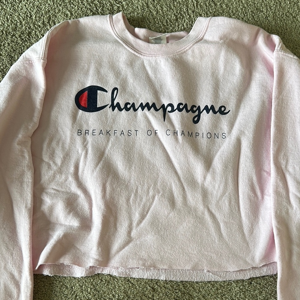 Pink Champion Sweatshirt